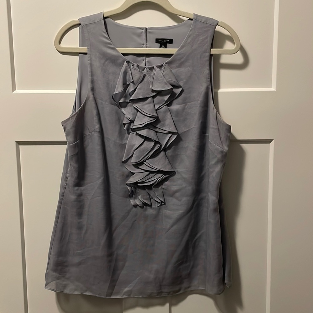 Ann Taylor sleeveless blouse